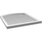 Ekena Millwork Arch Top Surface Mount PVC Gable Vent: Functional, w/ 2"W x 2"P Brickmould Sill Frame, 30"W x 32"H GVPAR30X3203SF - alternate 5